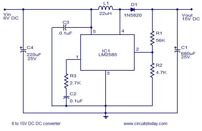 dc to dc power supply circuit diagram dc to dc power supply circuit diagram