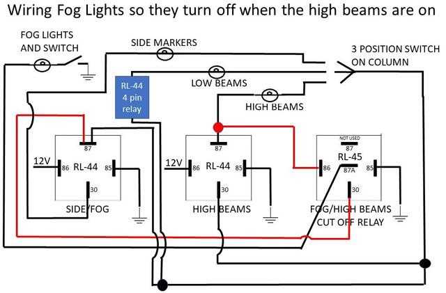 fog light wiring diagram relay