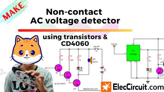 non contact voltage tester circuit diagram non contact voltage tester circuit diagram