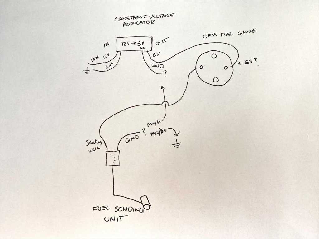 fuel gauge wiring diagram fuel gauge wiring diagram