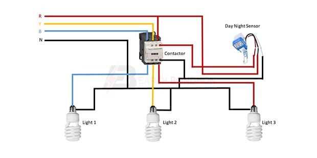 3 wire photocell wiring diagram 3 wire photocell wiring diagram
