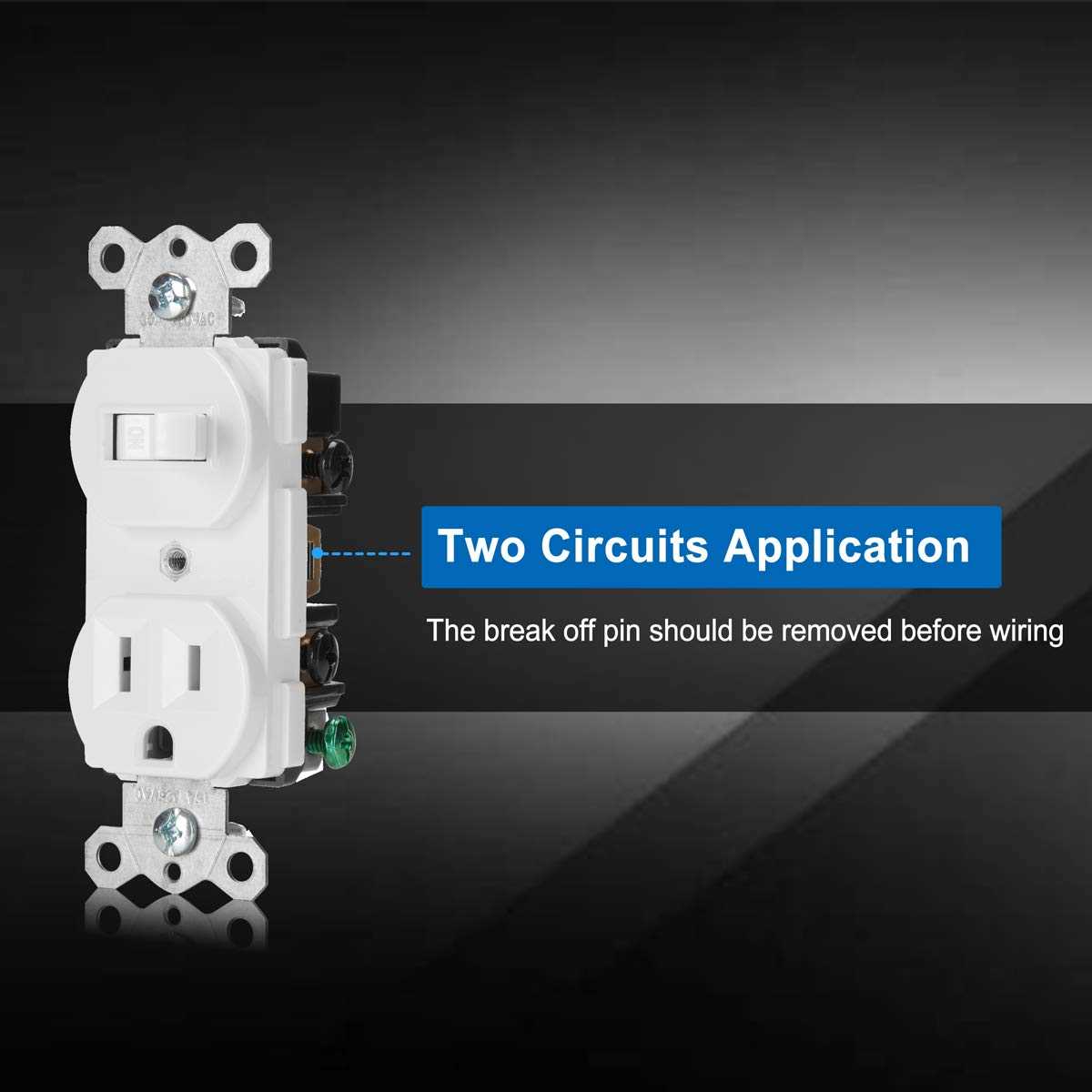 combination switch outlet wiring diagram