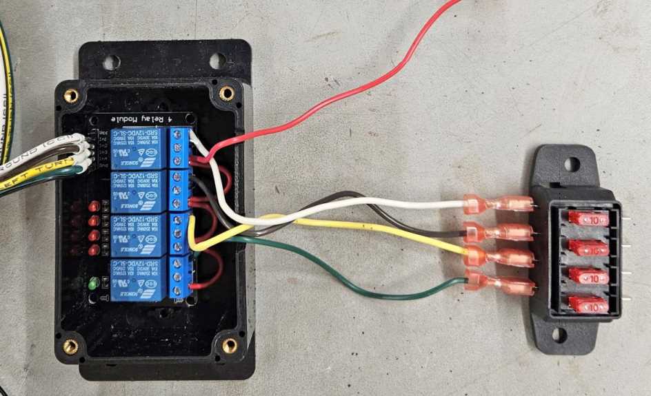 auxbeam switch panel wiring diagram
