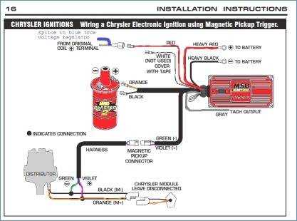 msd 6al wiring diagram with msd distributor msd 6al wiring diagram with msd distributor