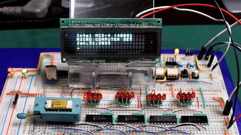 intel 4004 circuit diagram