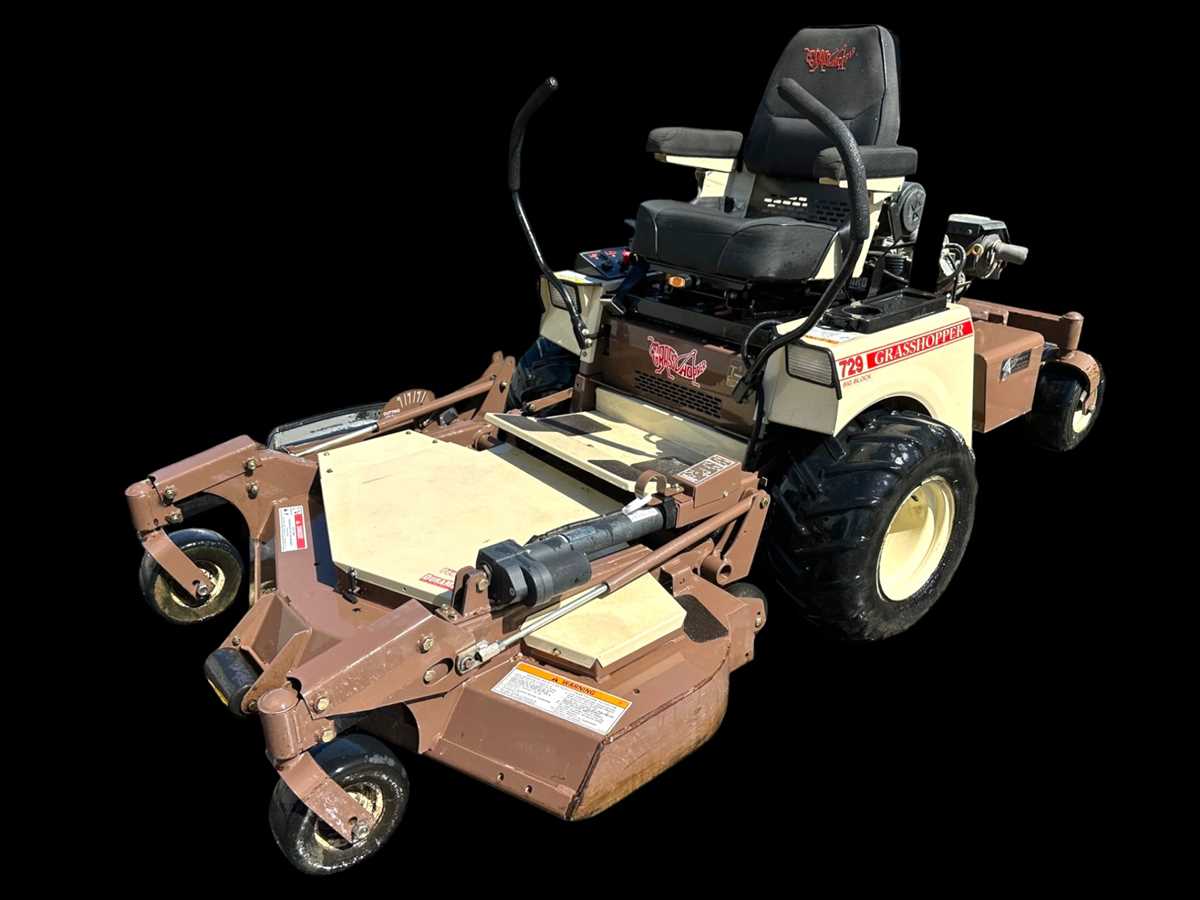 grasshopper mower parts diagram