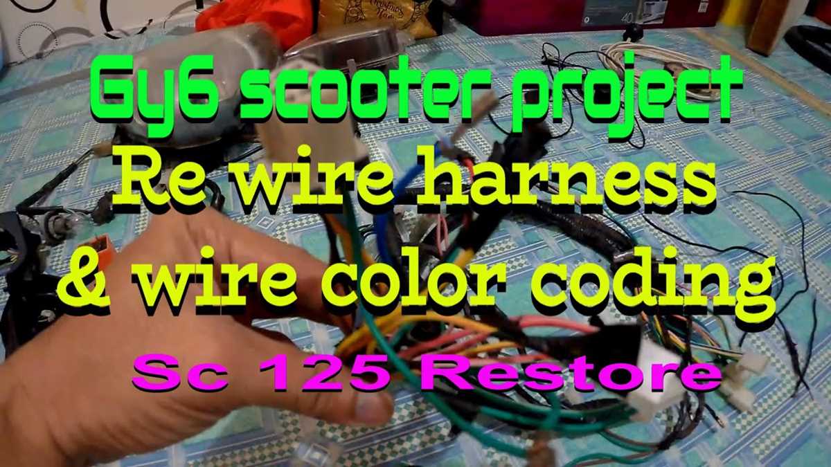gy6 50cc chinese scooter wiring diagram