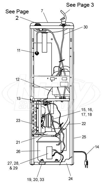 halsey taylor water fountain parts diagram