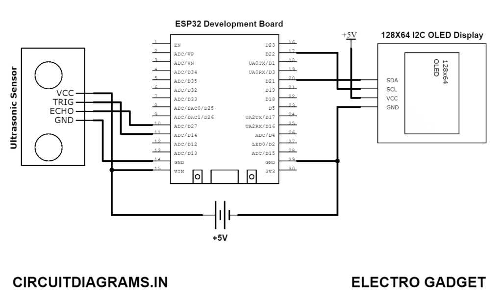 hc sr04 circuit diagram hc sr04 circuit diagram