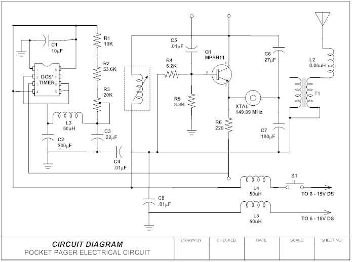 schematic electrical wiring diagram