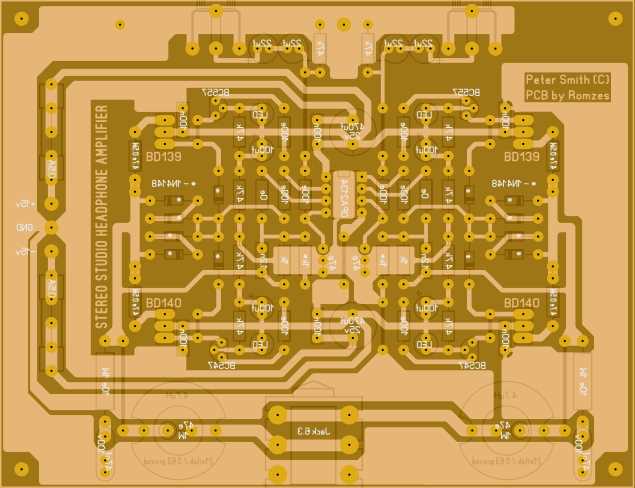headphone amp circuit diagram
