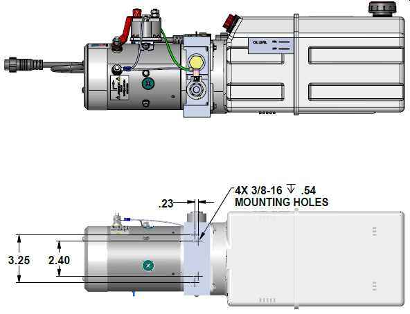 12 volt single acting hydraulic pump wiring diagram