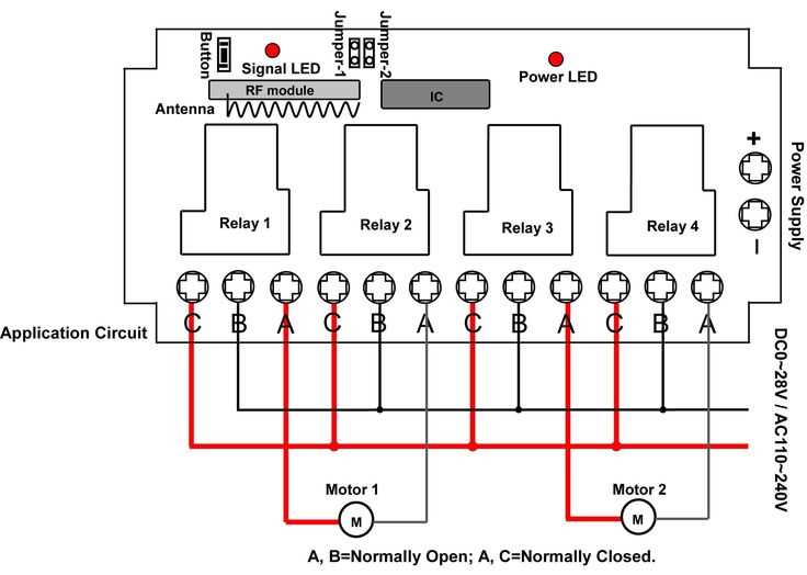 schematic liftmaster wiring diagram