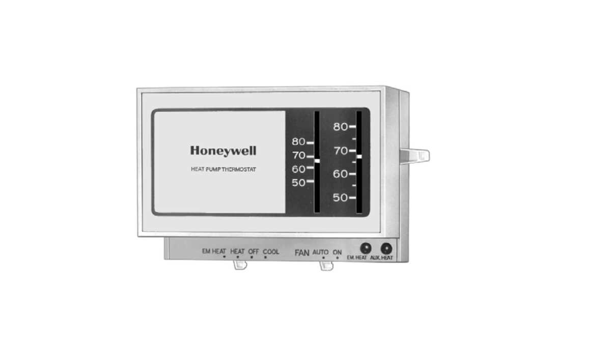 heat pump thermostat wiring diagram honeywell