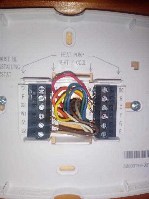 honeywell heat pump thermostat wiring diagram