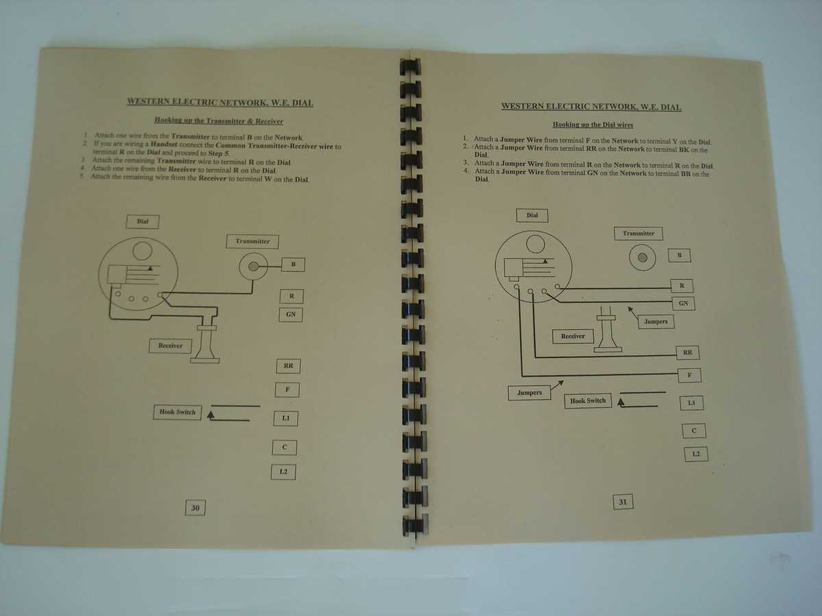 old telephone wiring diagram
