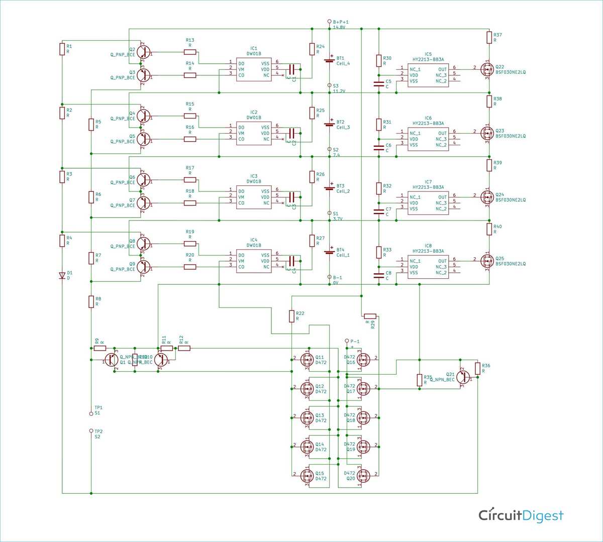 5s bms circuit diagram 5s bms circuit diagram