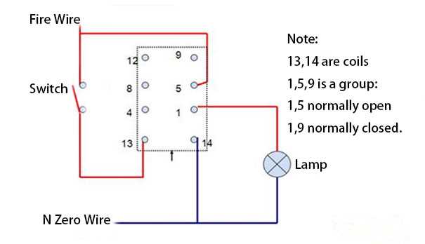 relay wiring diagram