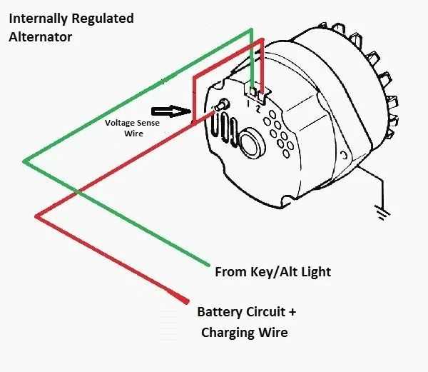 delco remy alternator wiring diagram