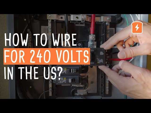 4 wire 240 volt wiring diagram