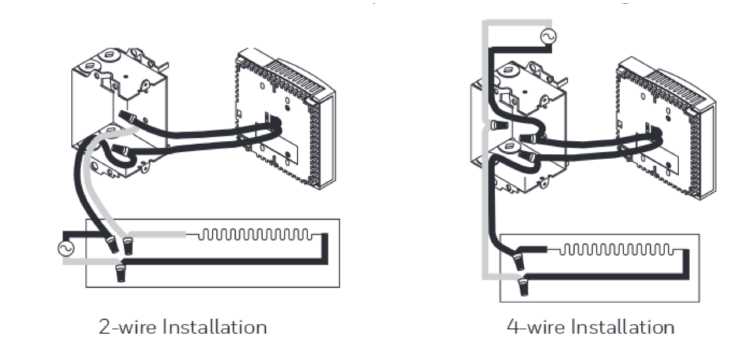 4 wire baseboard thermostat wiring diagram 4 wire baseboard thermostat wiring diagram