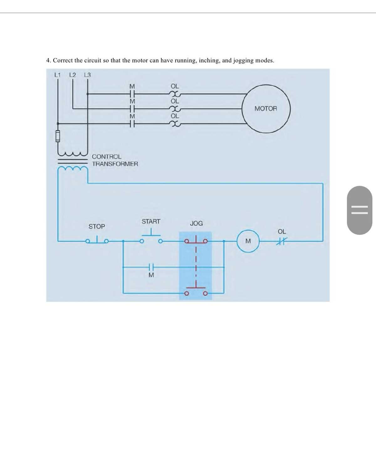 inching circuit diagram