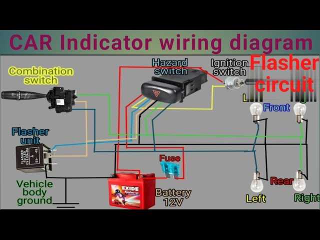 indicator circuit wiring diagram