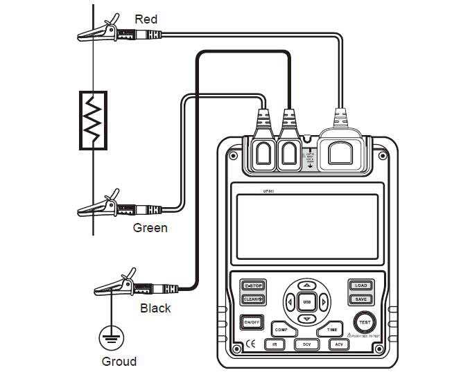 insulation tester circuit diagram