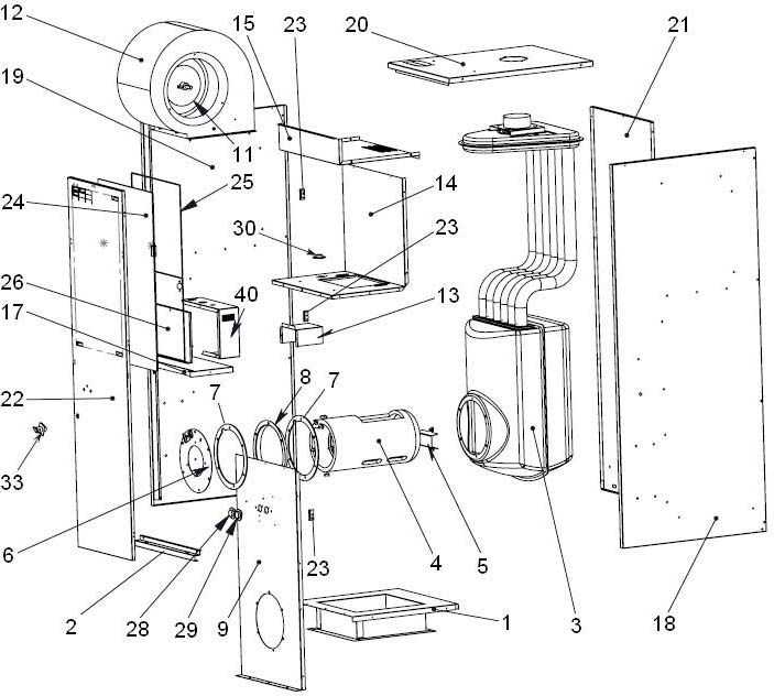 intertherm furnace parts diagram