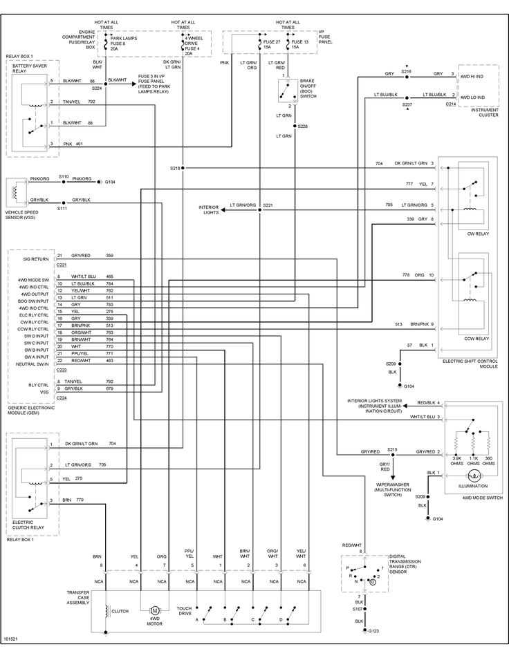 wiring diagram ford explorer
