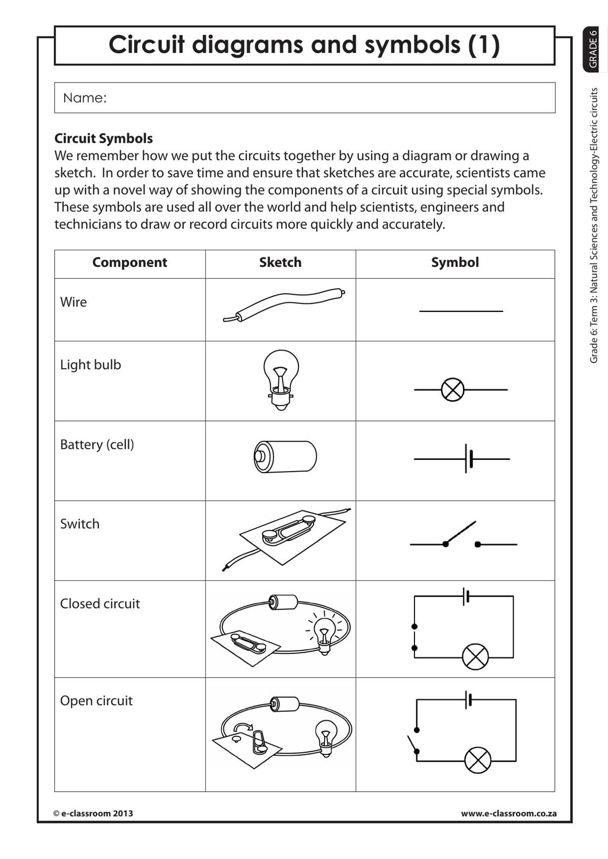 circuit diagrams ks2