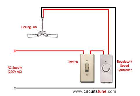 diagram of ceiling fan wiring