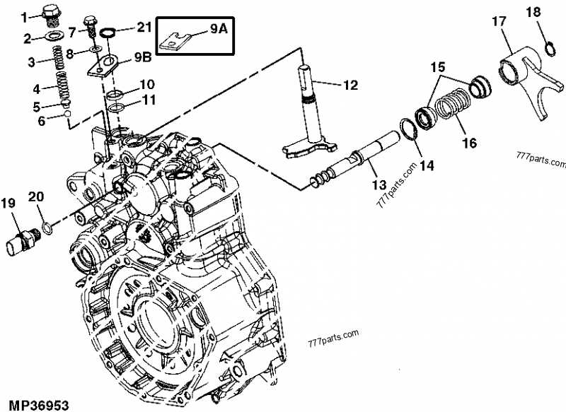 john deere gator tx 4x2 parts diagram