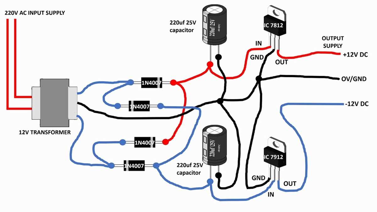 12vdc power supply circuit diagram 12vdc power supply circuit diagram