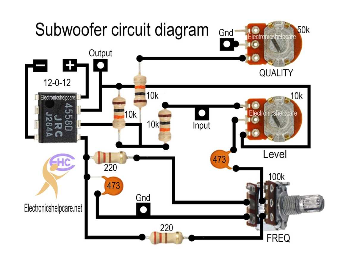 subwoofer amplifier wiring diagram subwoofer amplifier wiring diagram