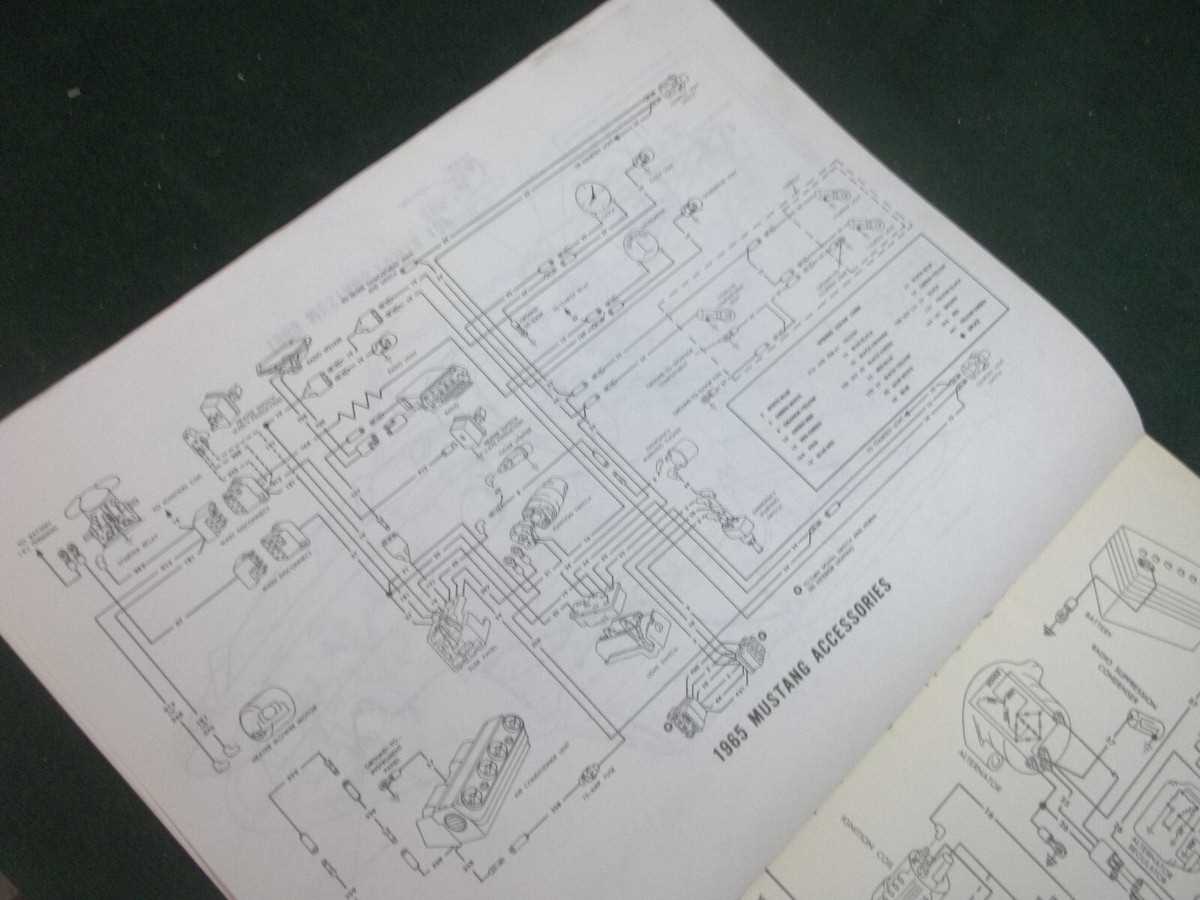 wiring diagram 1965 mustang