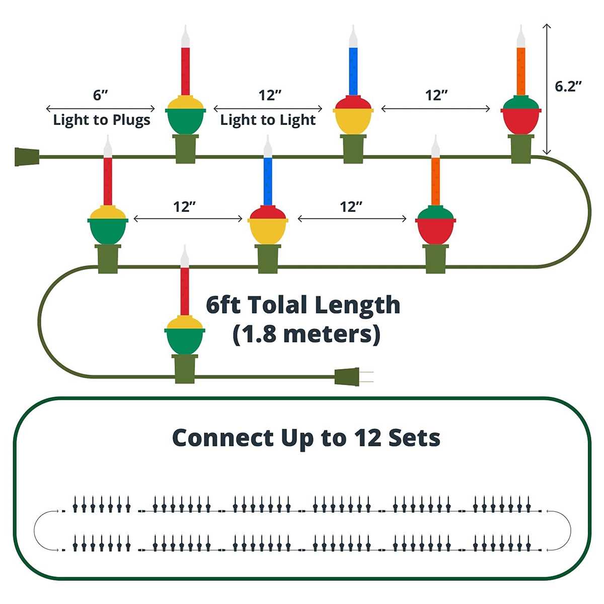 christmas tree lights circuit diagram