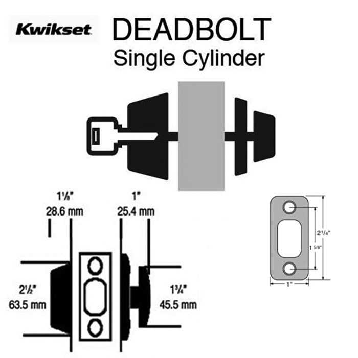 kwikset lock parts diagram