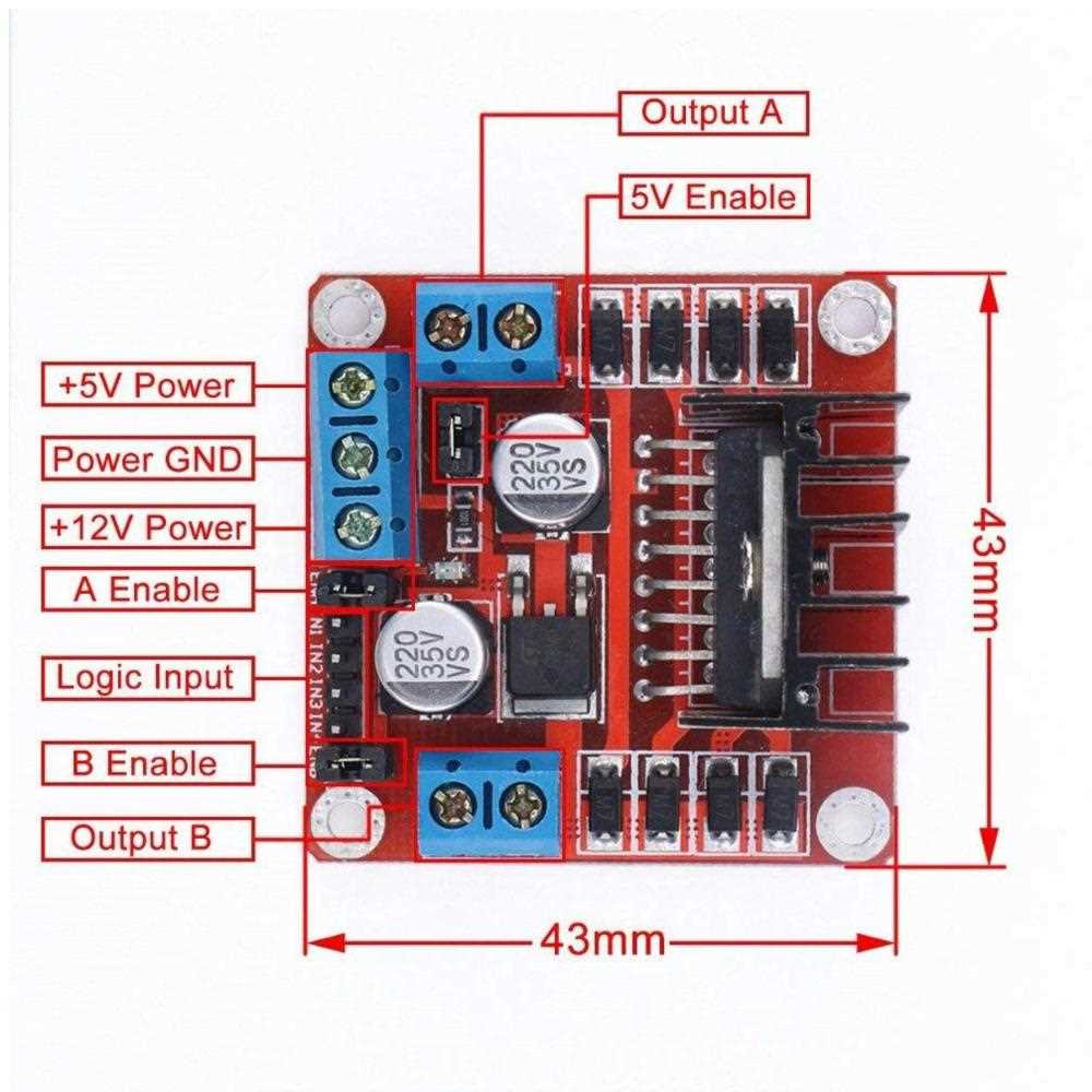 l298 motor driver circuit diagram
