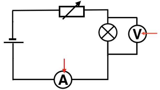 filament lamp circuit diagram