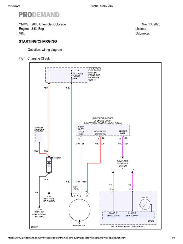 chevrolet starter wiring diagram