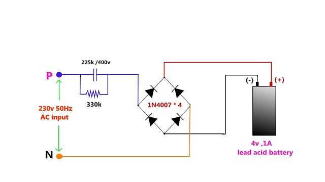 lead acid battery charger circuit diagram lead acid battery charger circuit diagram