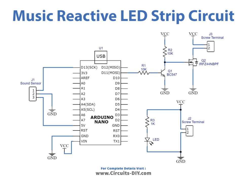 led light strip circuit diagram led light strip circuit diagram