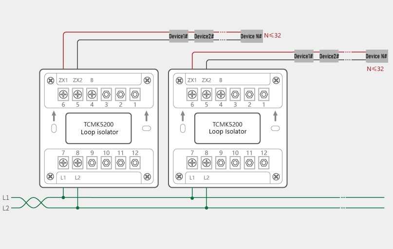 wiring smoke detectors diagram