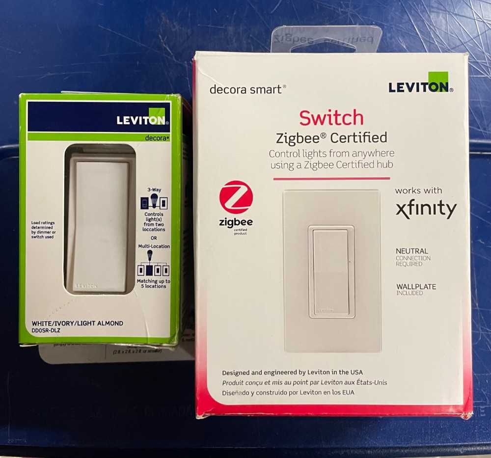 leviton two switch wiring diagram