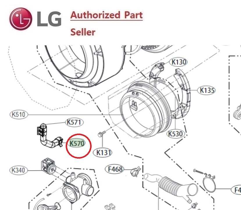 lg inverter direct drive dishwasher parts diagram