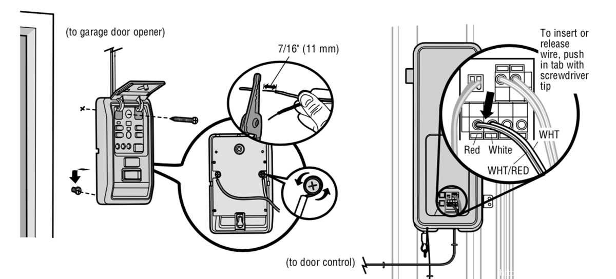 liftmaster wiring diagram sensors liftmaster wiring diagram sensors