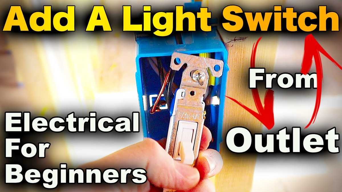 light switch and outlet wiring diagram
