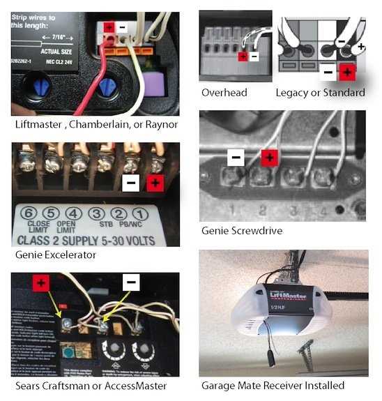 liftmaster garage door opener wiring diagram
