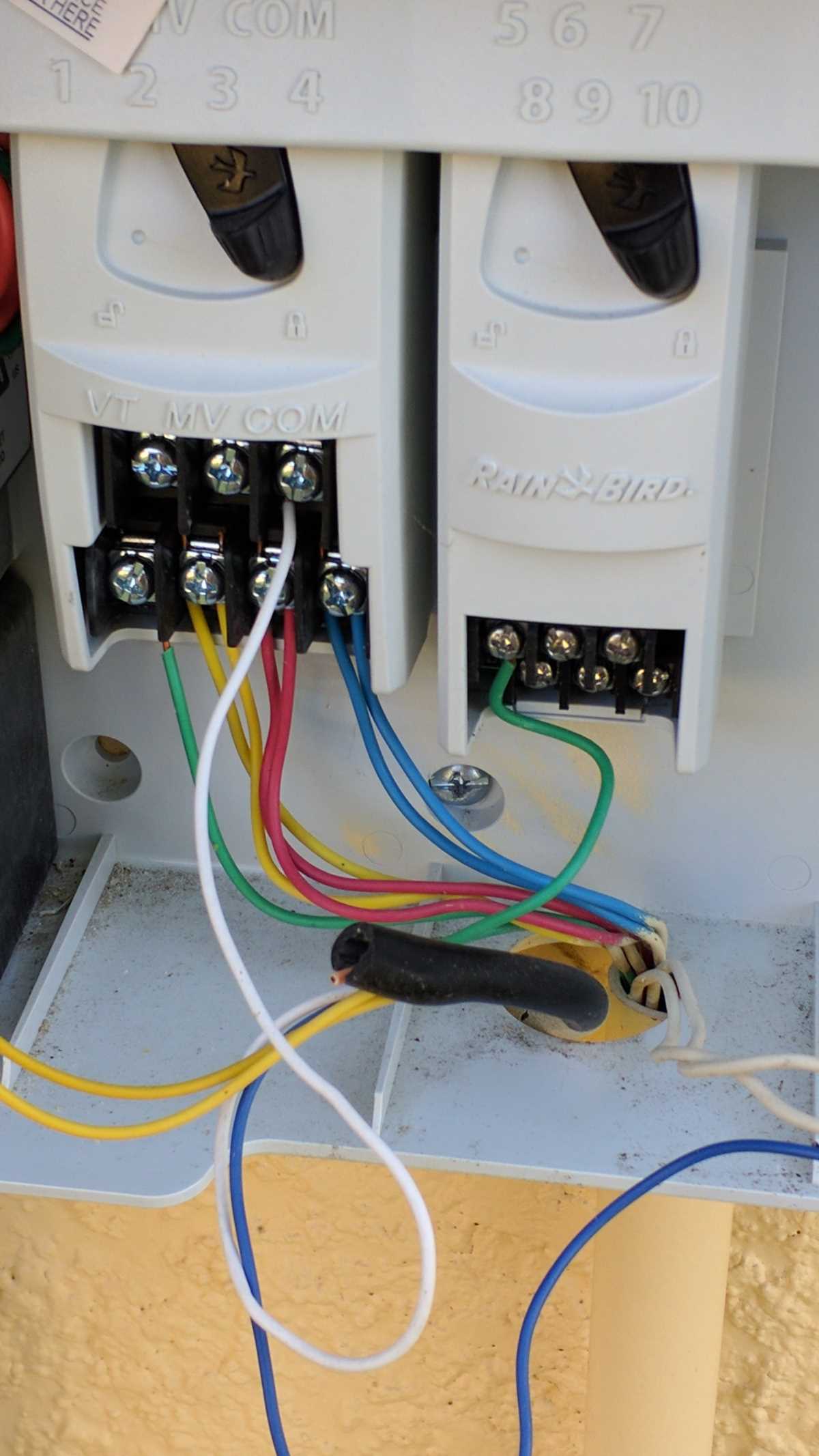 rainbird controller wiring diagram
